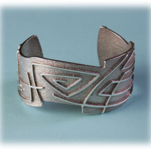 Jared Chavez Overlay Sterling Bracelet