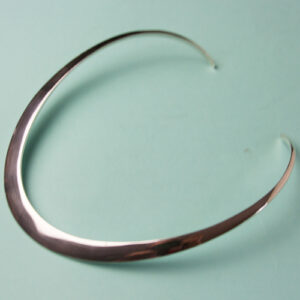 Al Joe Sterling Silver 10mm Collar Necklace
